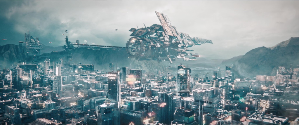 The city of Requiem on planet Hima