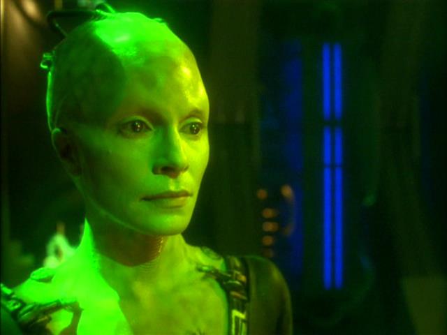 The Borg Queen hunts for errant drones