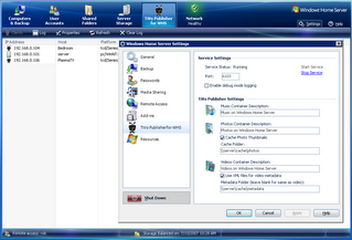 TivoPublisherForWHS Screenshot