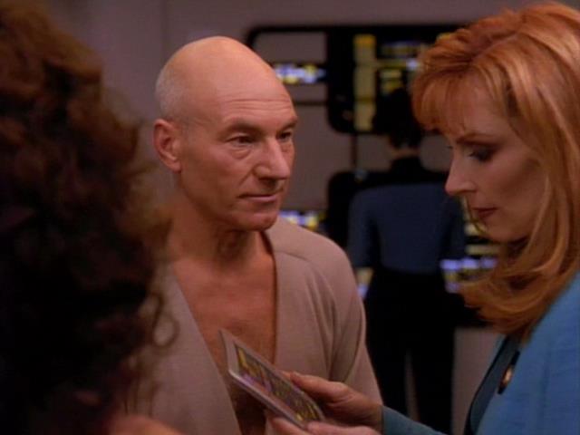 Crusher examines Picard