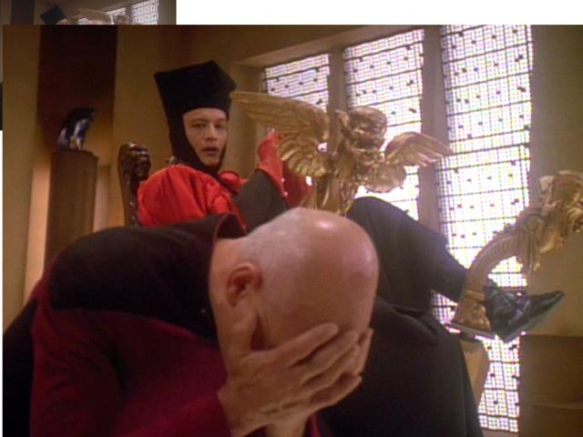 Picard saves humanity... once again