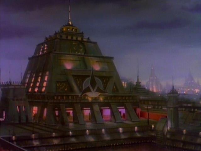 The Klingon High Council Building