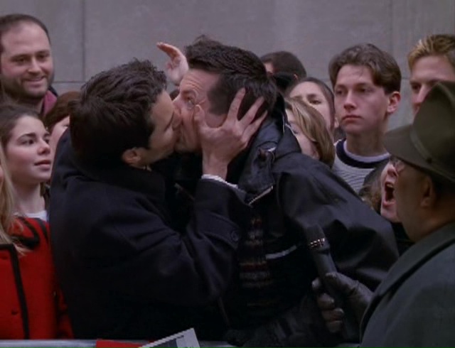 Network television's first gay kiss